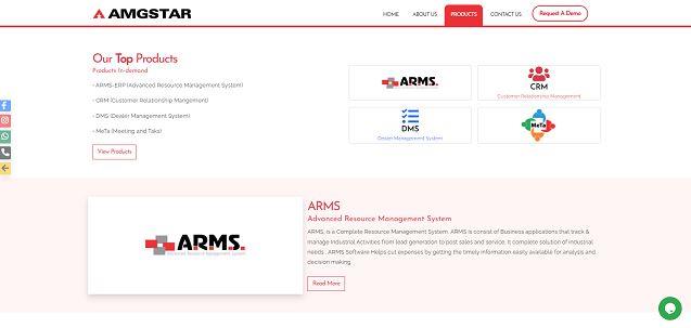 Home Page of my project