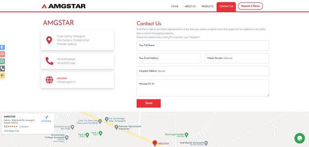 Home Page of my project