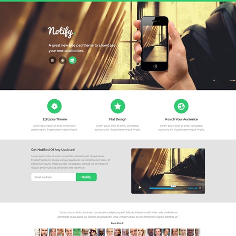 PSD-to-HTML-Notify-Sourav-Dutt-Freelancer